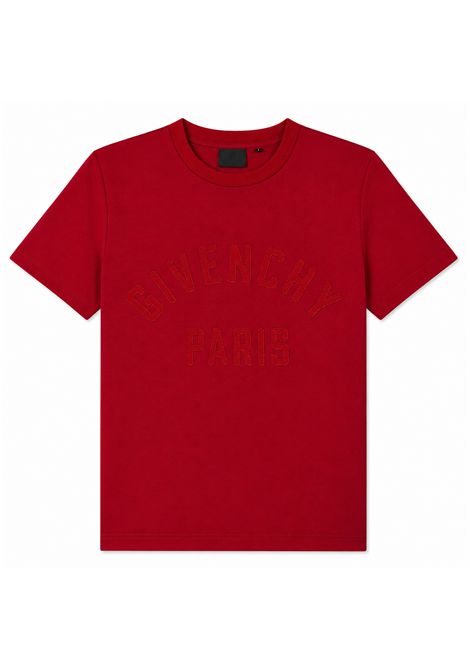 T-shirt con logo GIVENCHY KIDS | H3141496D